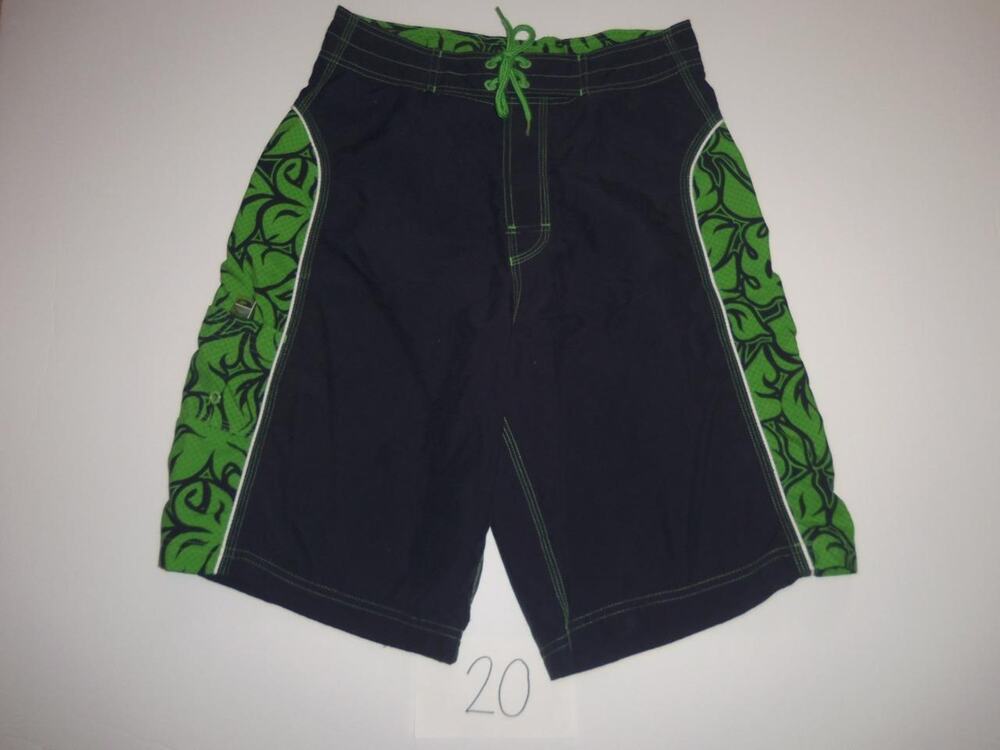 Roundtree & Yorke Swim Trunks Size 30 Blue Green -061820